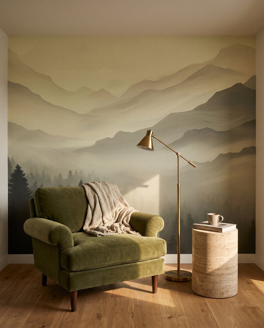 Pinos entre montañas — interior 5