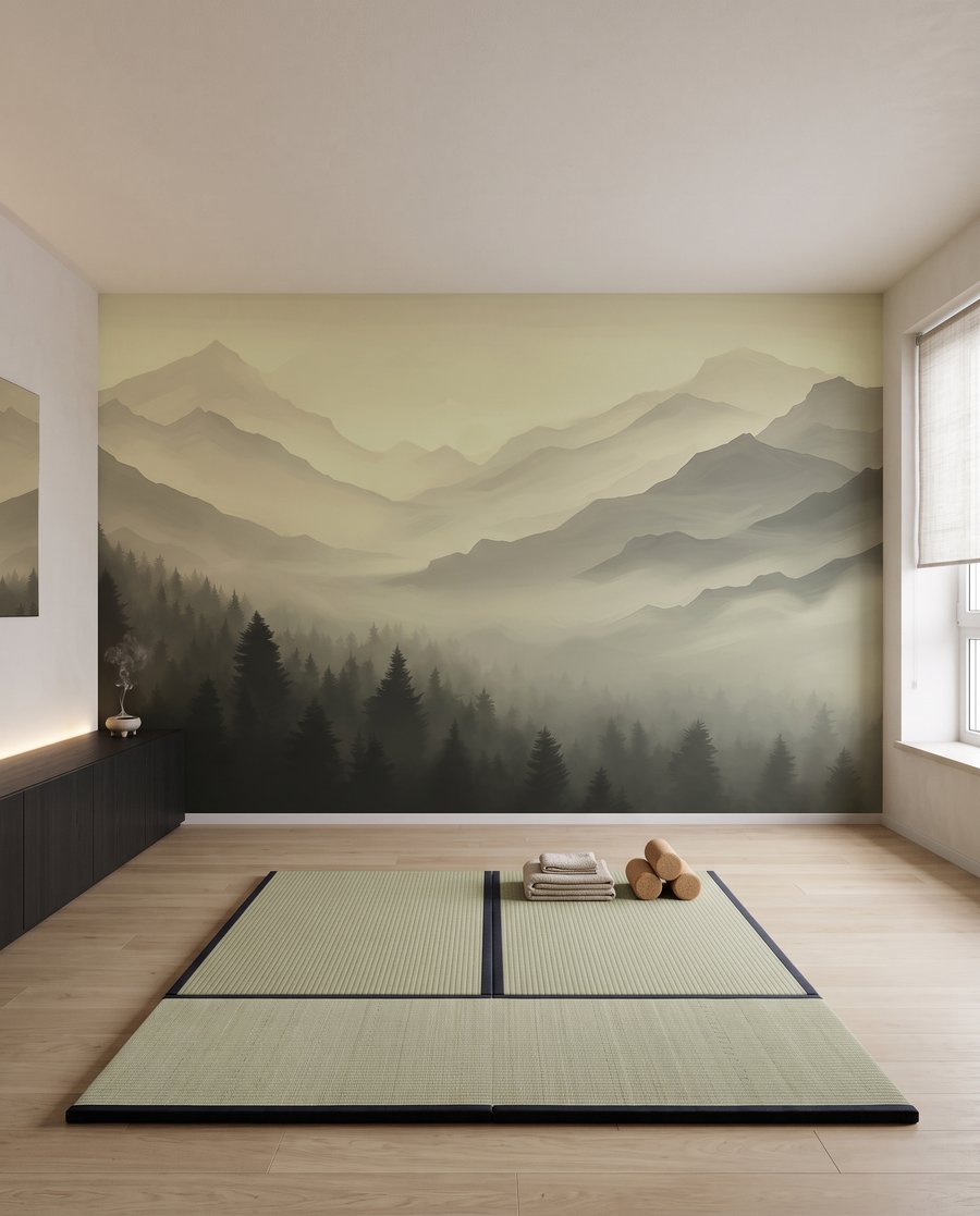 Pinos entre montañas — interior 6