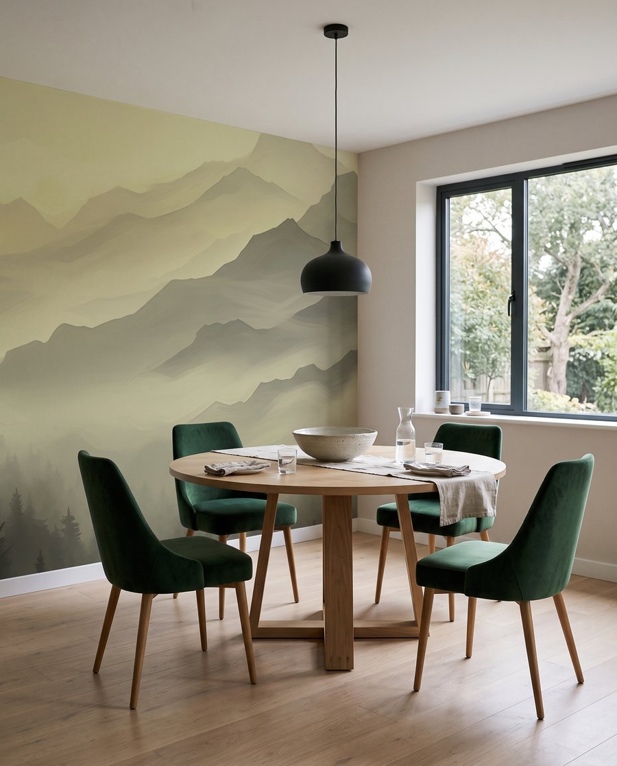 Pinos entre montañas — interior 8