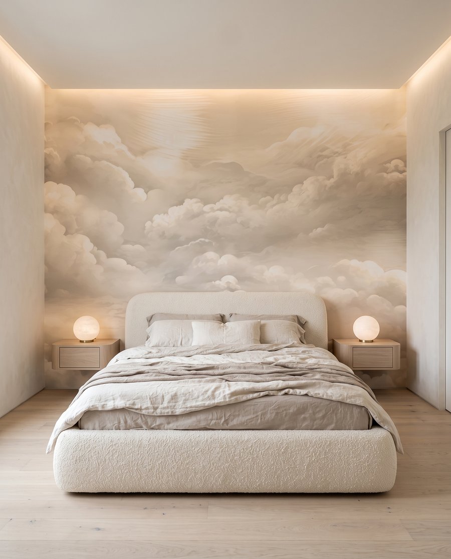 Nubes con luz suave — interior 2