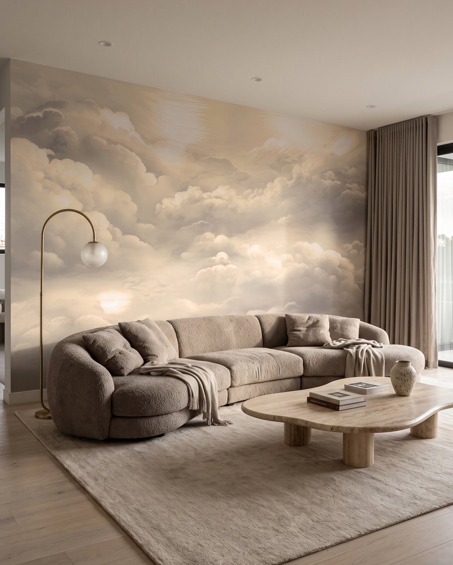 Nubes con luz suave — interior 3