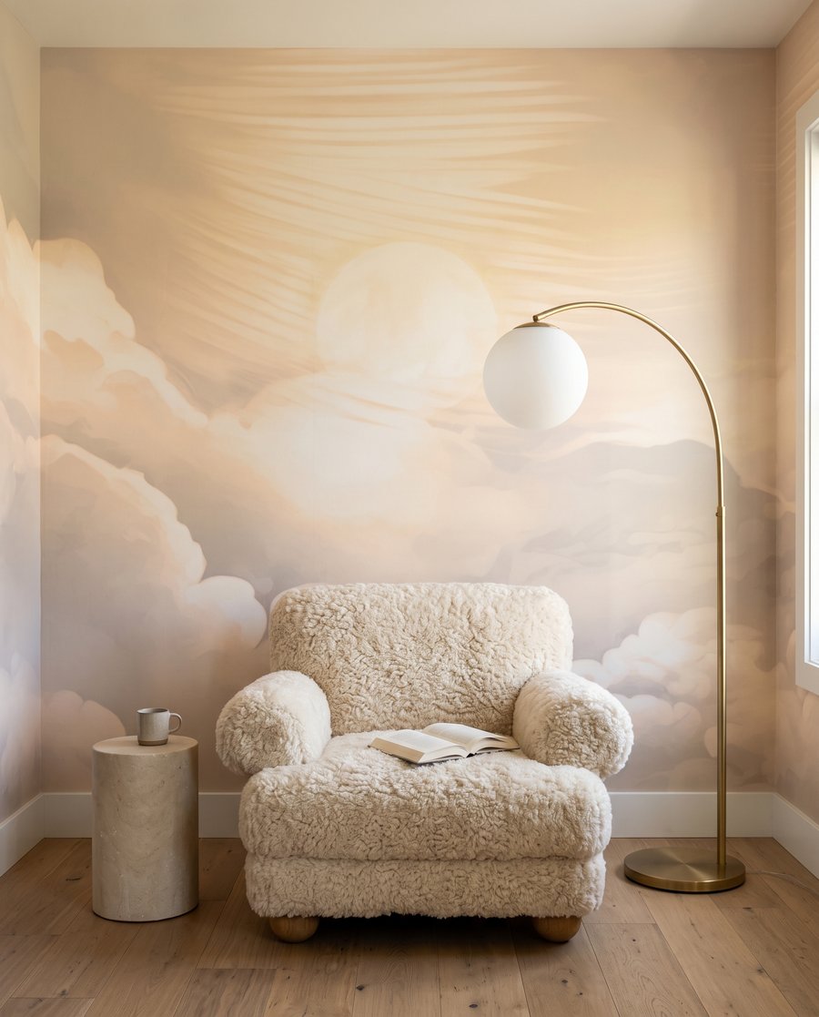 Nubes con luz suave — interior 4