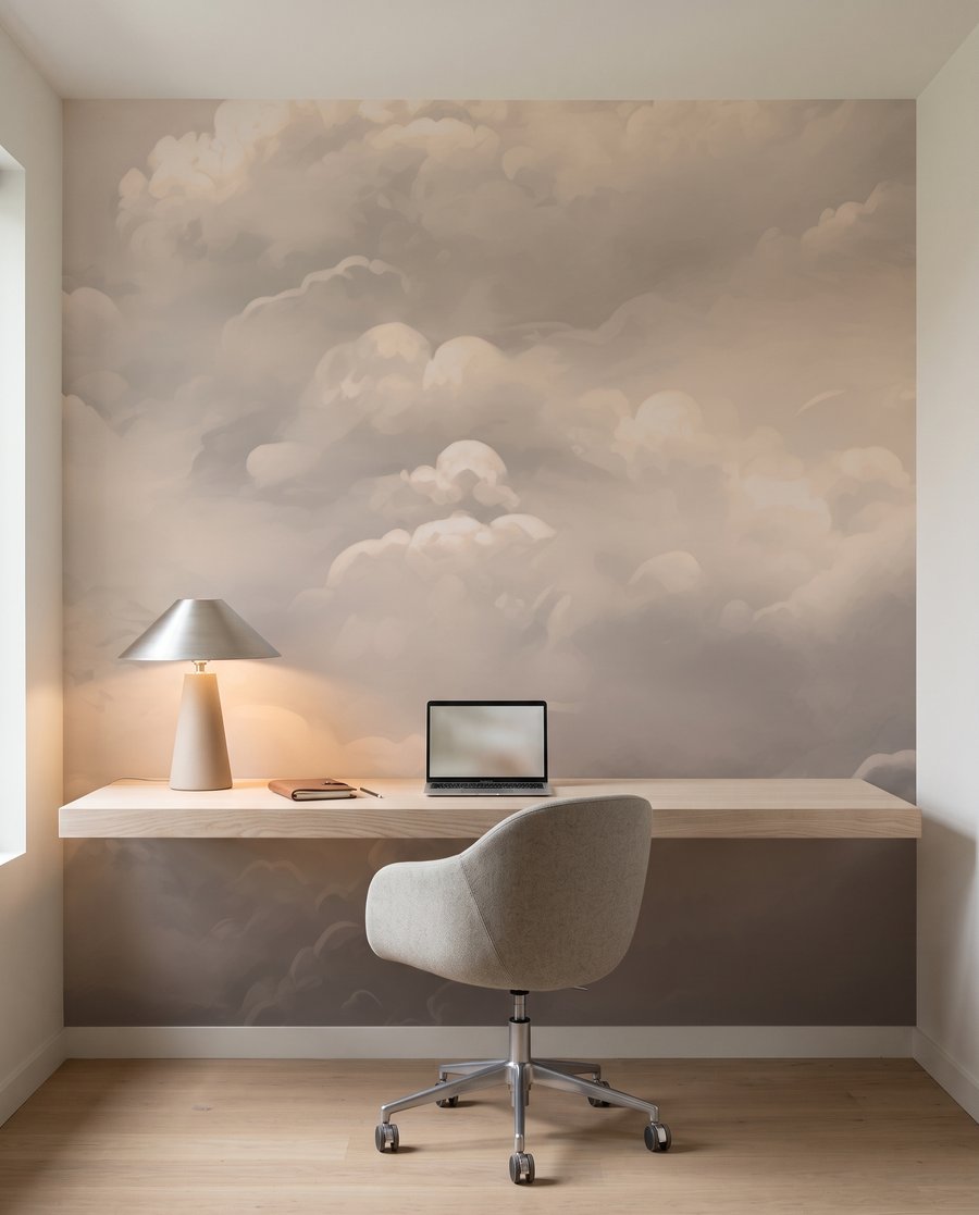 Nubes con luz suave — interior 8