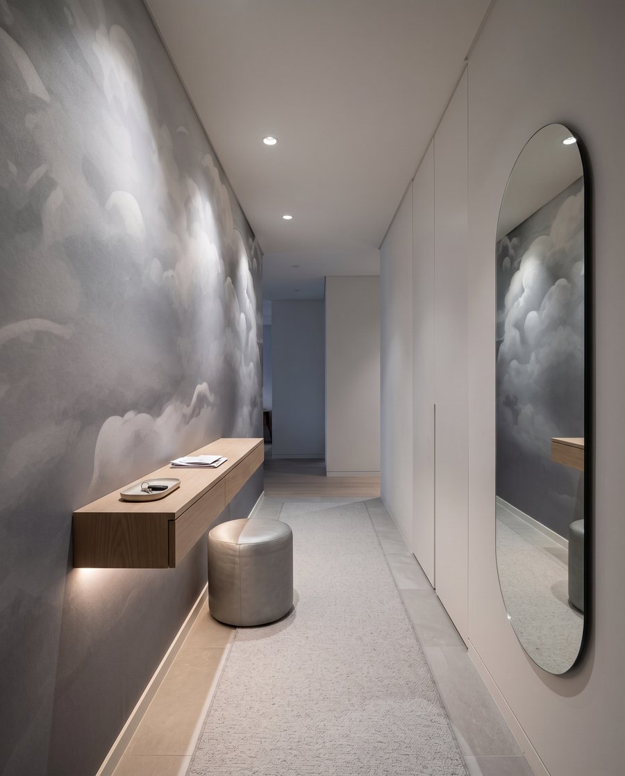 Nubes con luz suave — interior 6