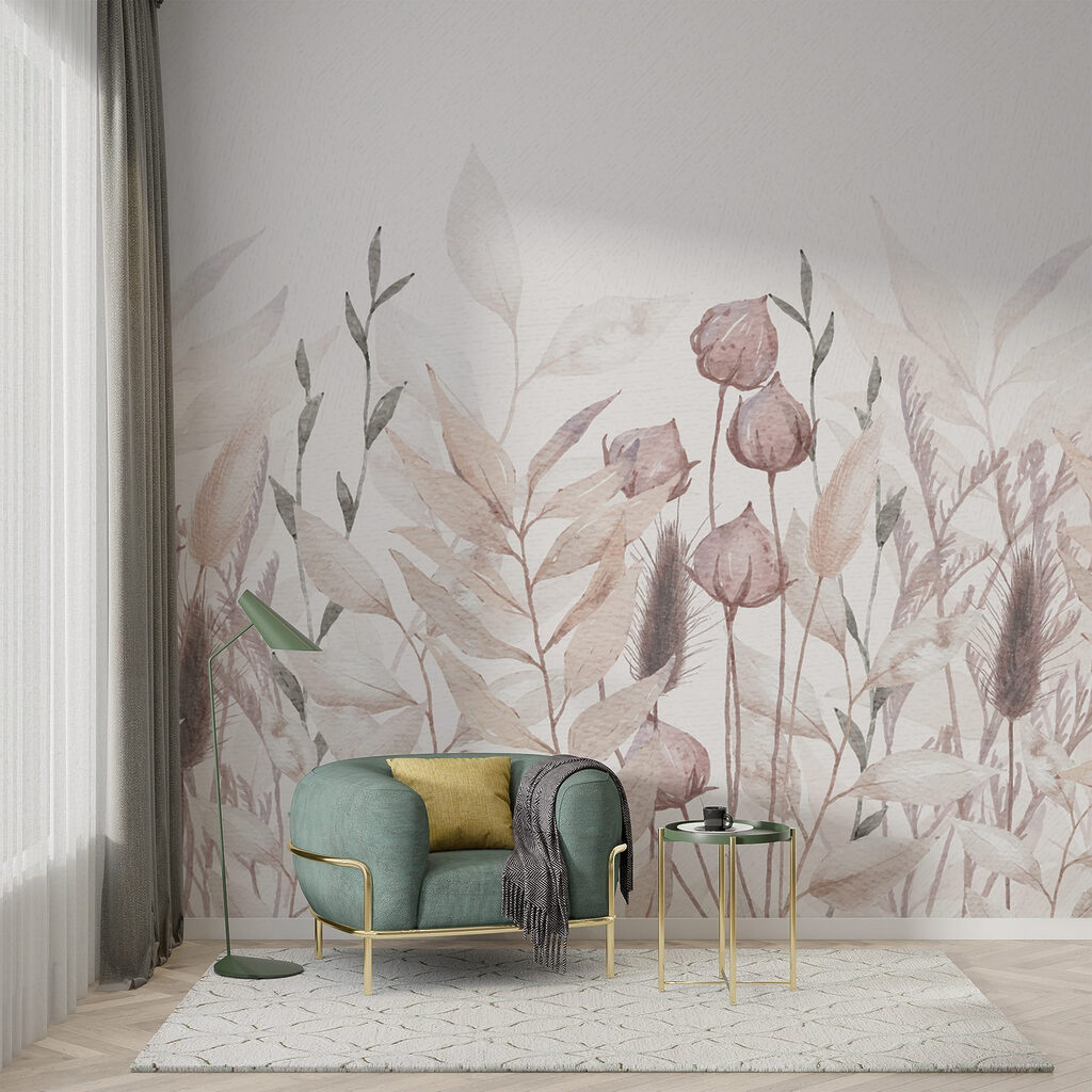 Ramas con capullos rosas — interior 1