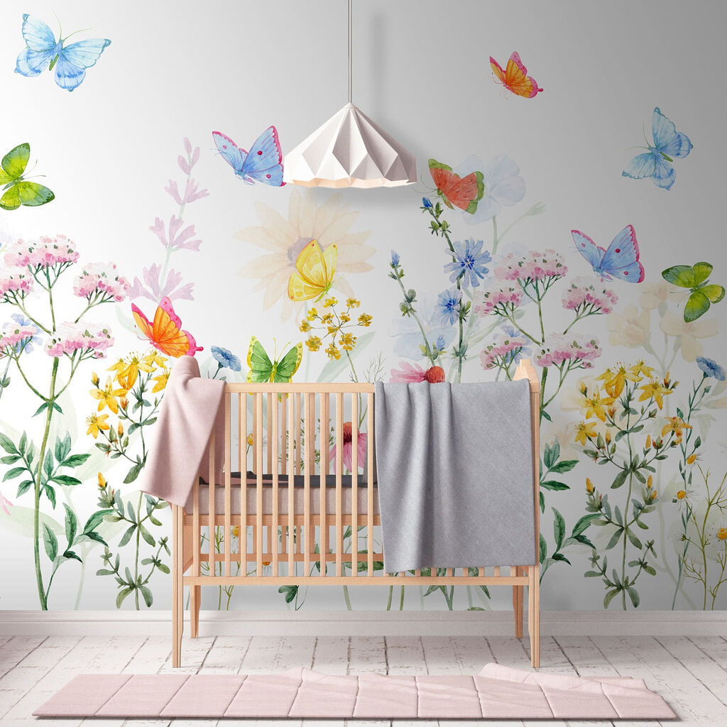 Mariposas y flores silvestres — interior 2