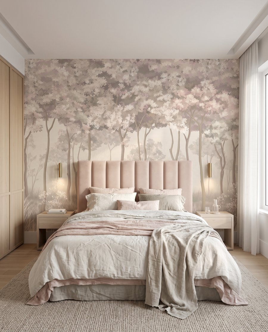 Bosque claro en flor — interior 2