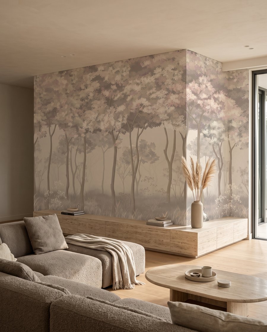 Bosque claro en flor — interior 4