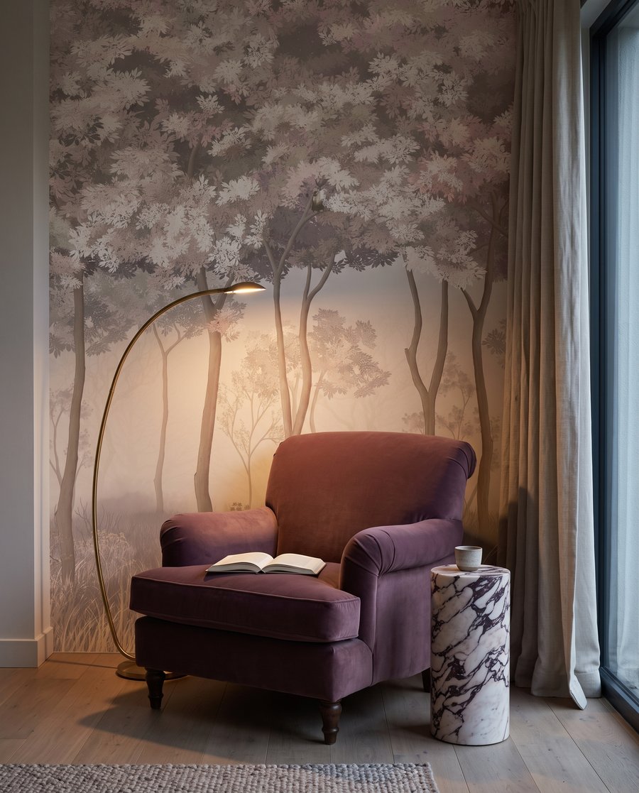 Bosque claro en flor — interior 5