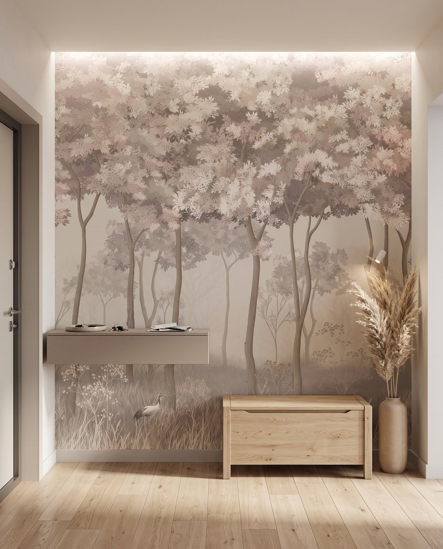 Bosque claro en flor — interior 7