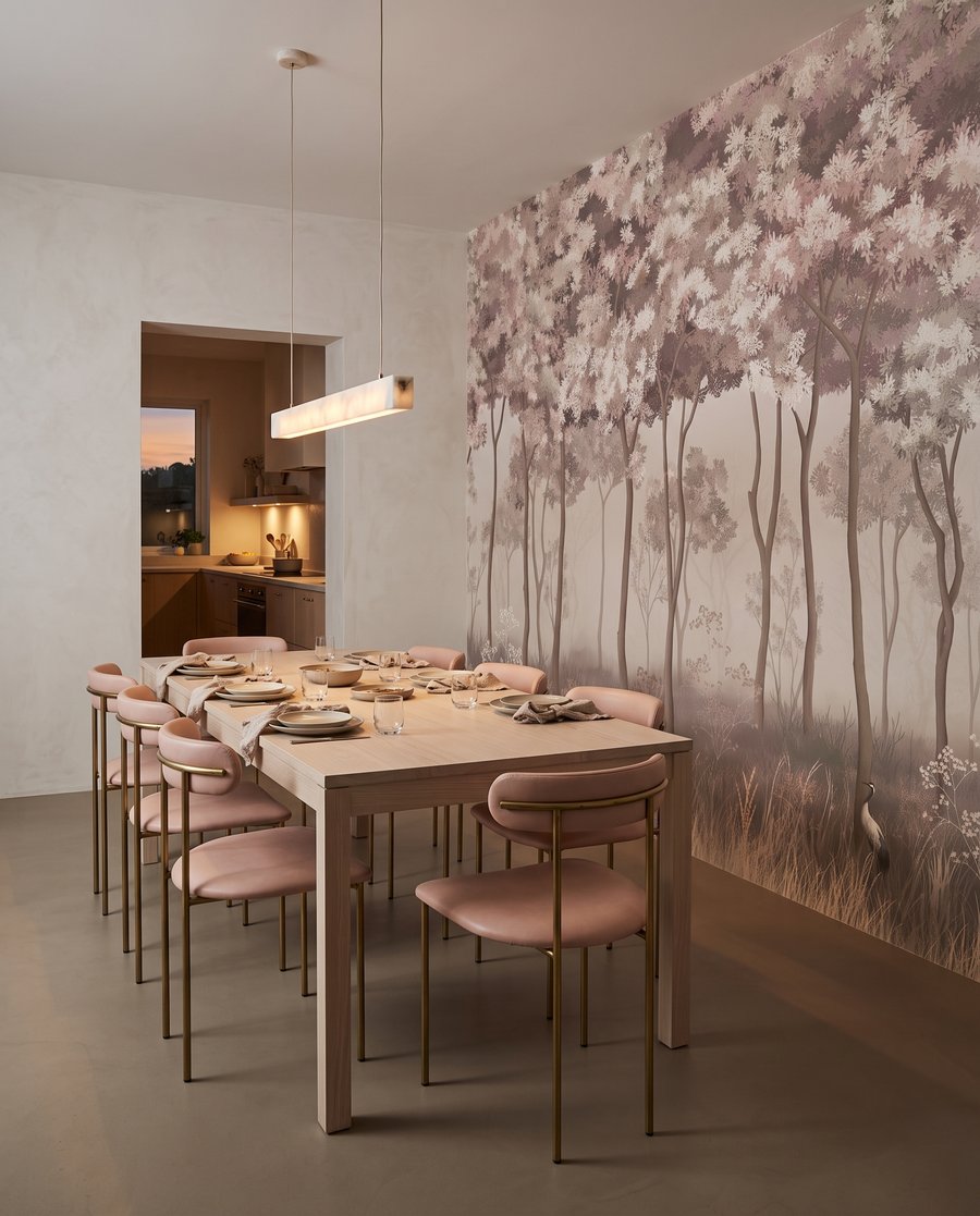 Bosque claro en flor — interior 9