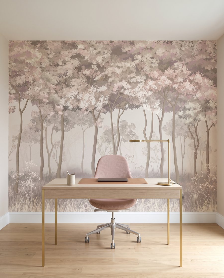 Bosque claro en flor — interior 10