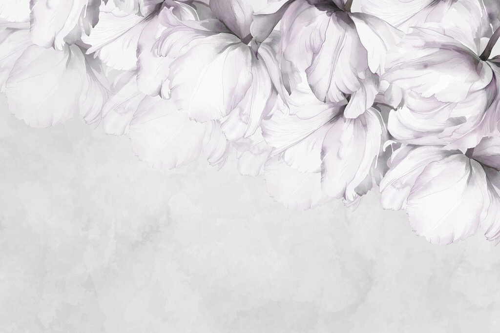 Flores desde arriba — diseño completo