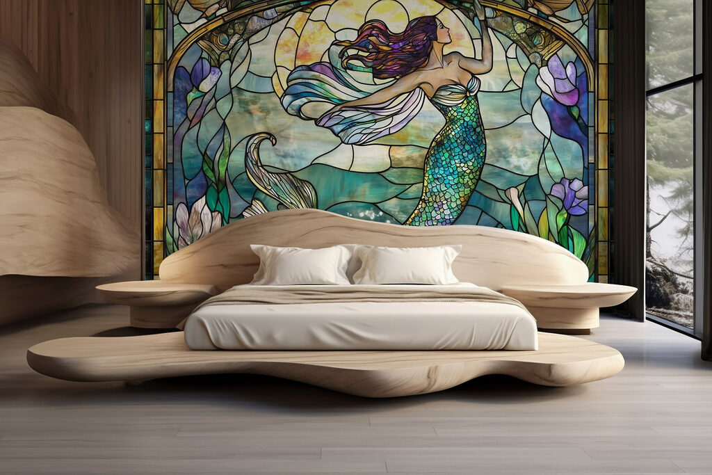 Sirena en vidriera — interior 3