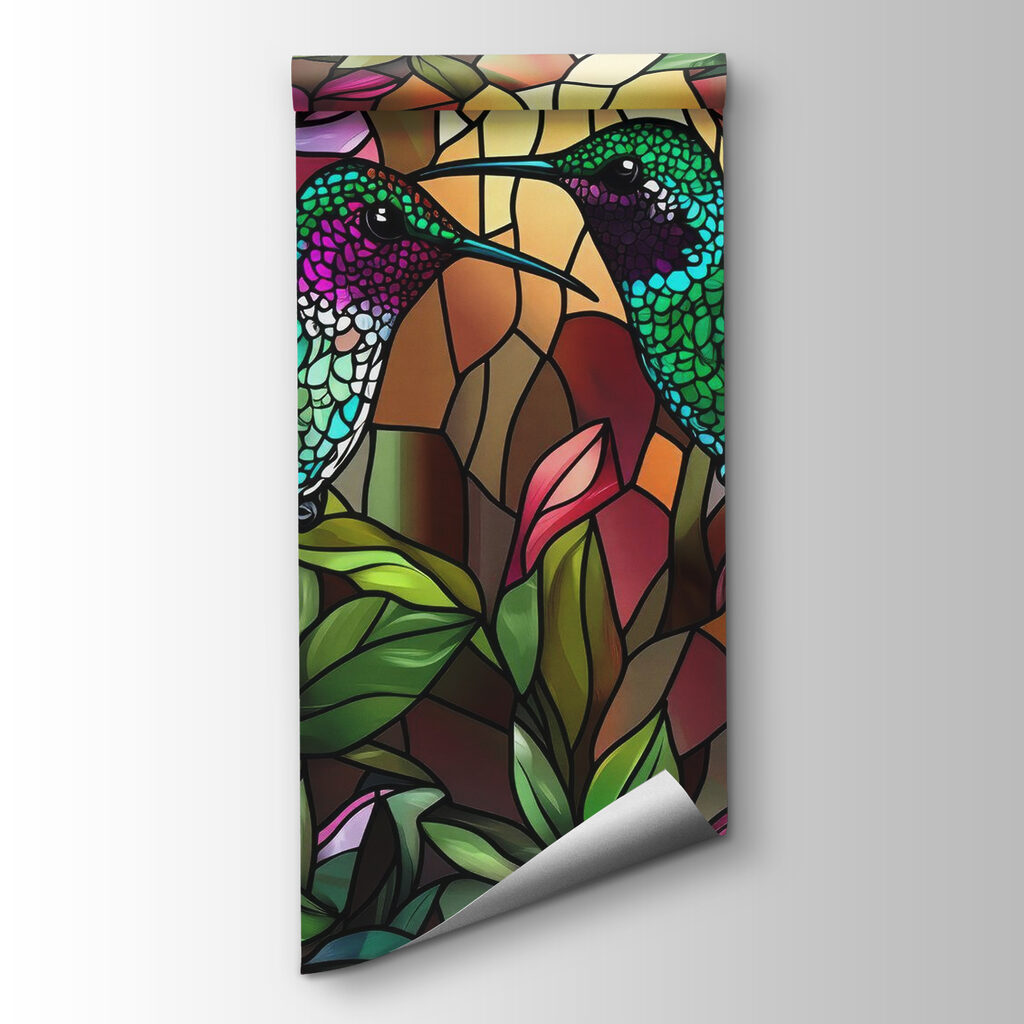 Colibríes de vitral — vista del producto