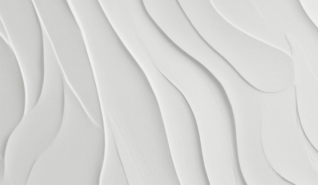 Líneas blancas que caen — diseño completo