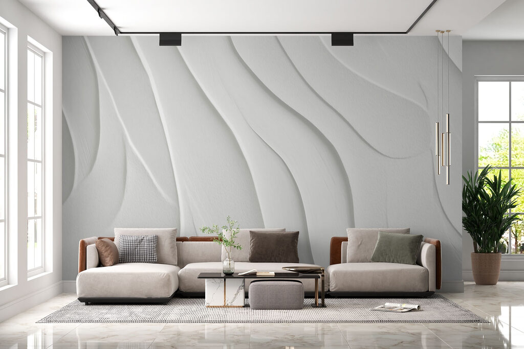 Líneas blancas que caen — interior 3