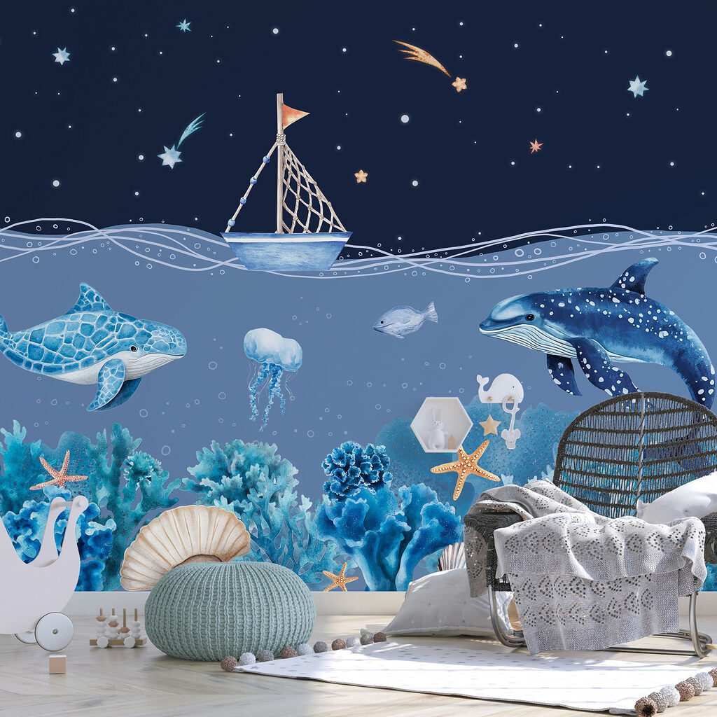 Velero sobre el mar — interior 1