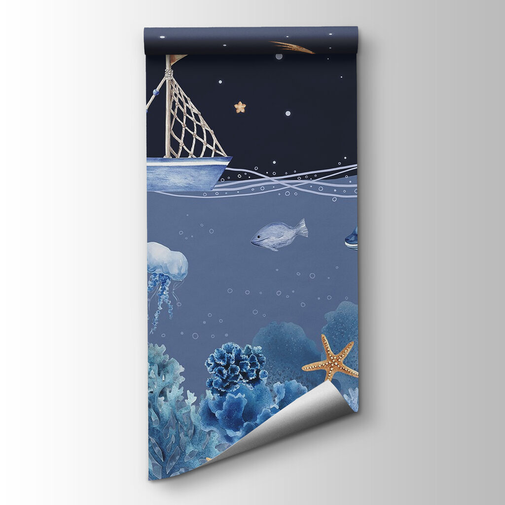 Velero sobre el mar — vista del producto