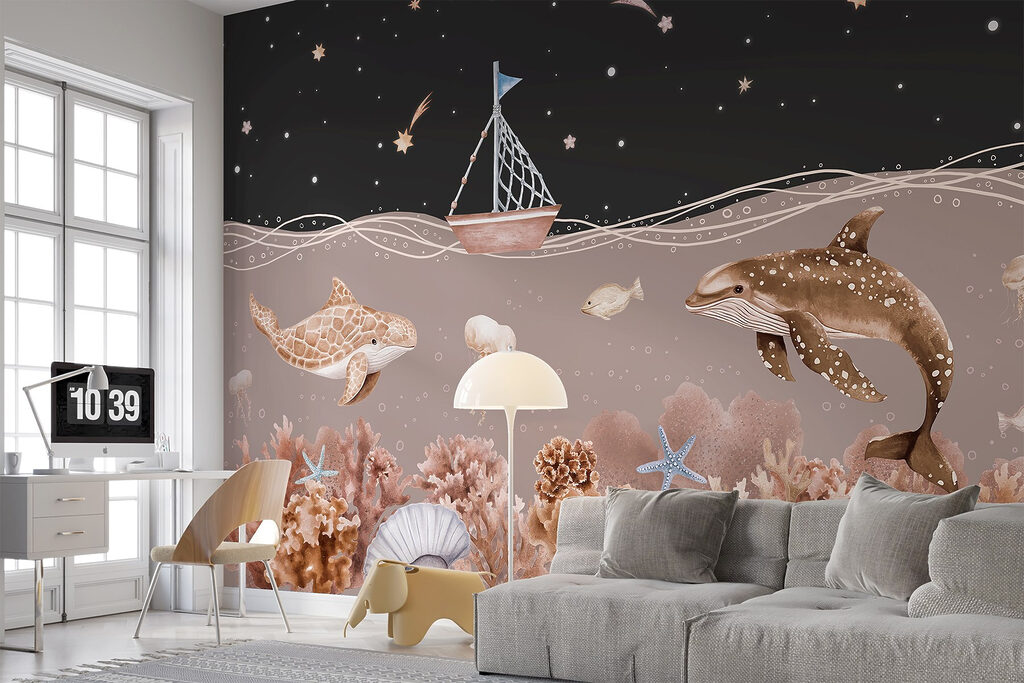 Velero sobre el mar — interior 3