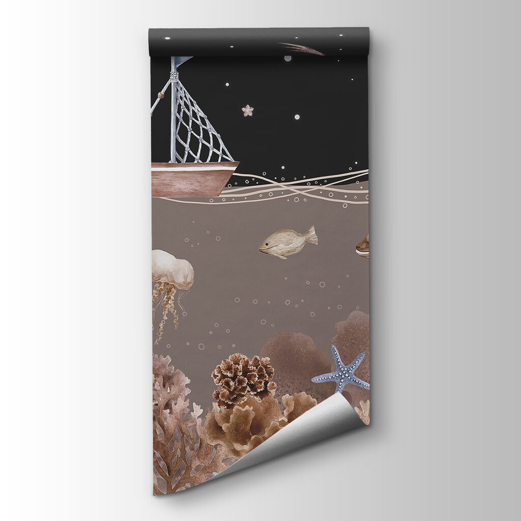 Velero sobre el mar — vista del producto