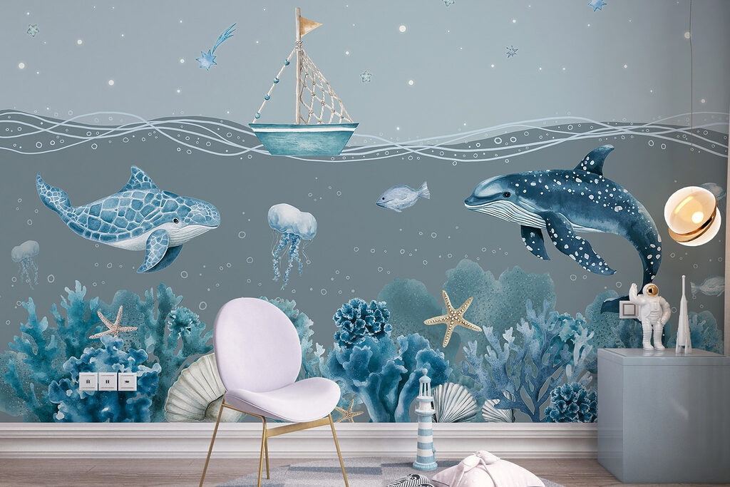 Velero sobre el mar — interior 2