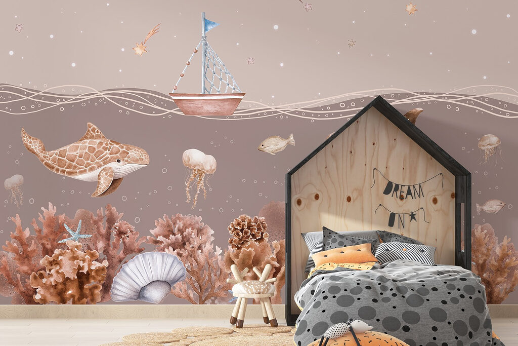 Velero sobre el mar — interior 3