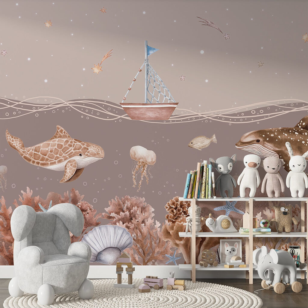 Velero sobre el mar — interior 4