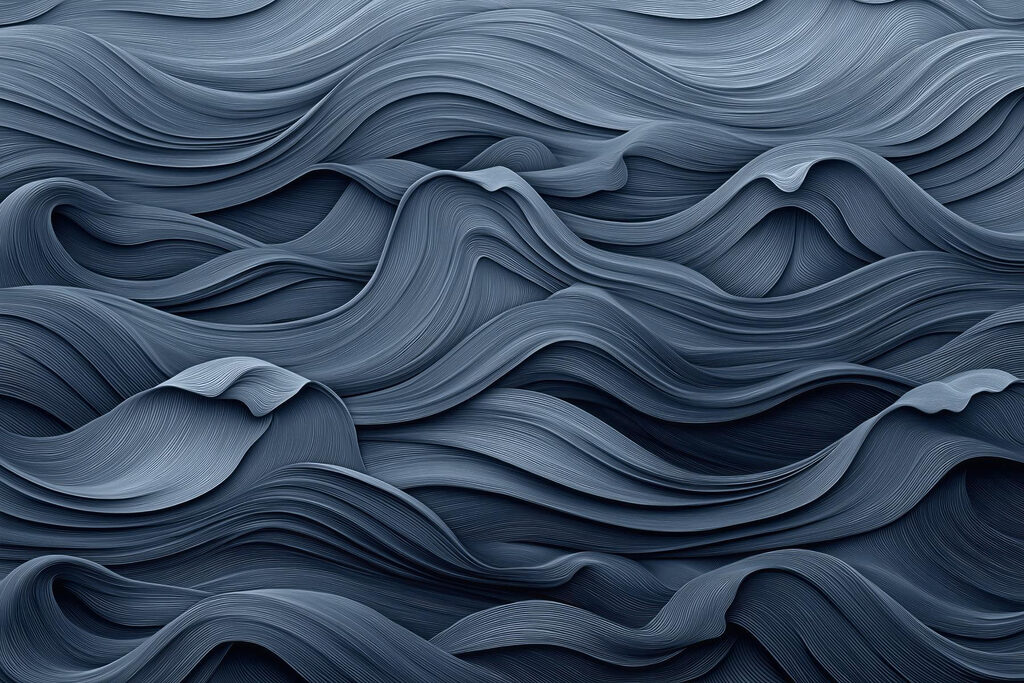 Olas en capas — diseño completo