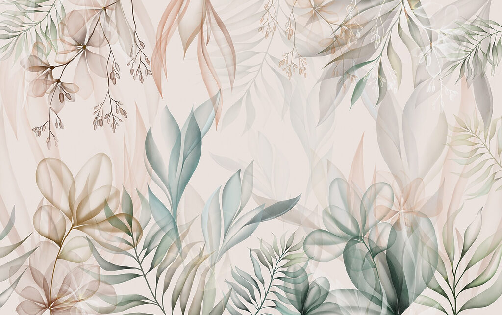 Ramas colgantes en pastel — diseño completo