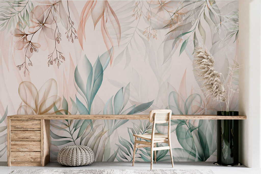 Ramas colgantes en pastel — interior 4