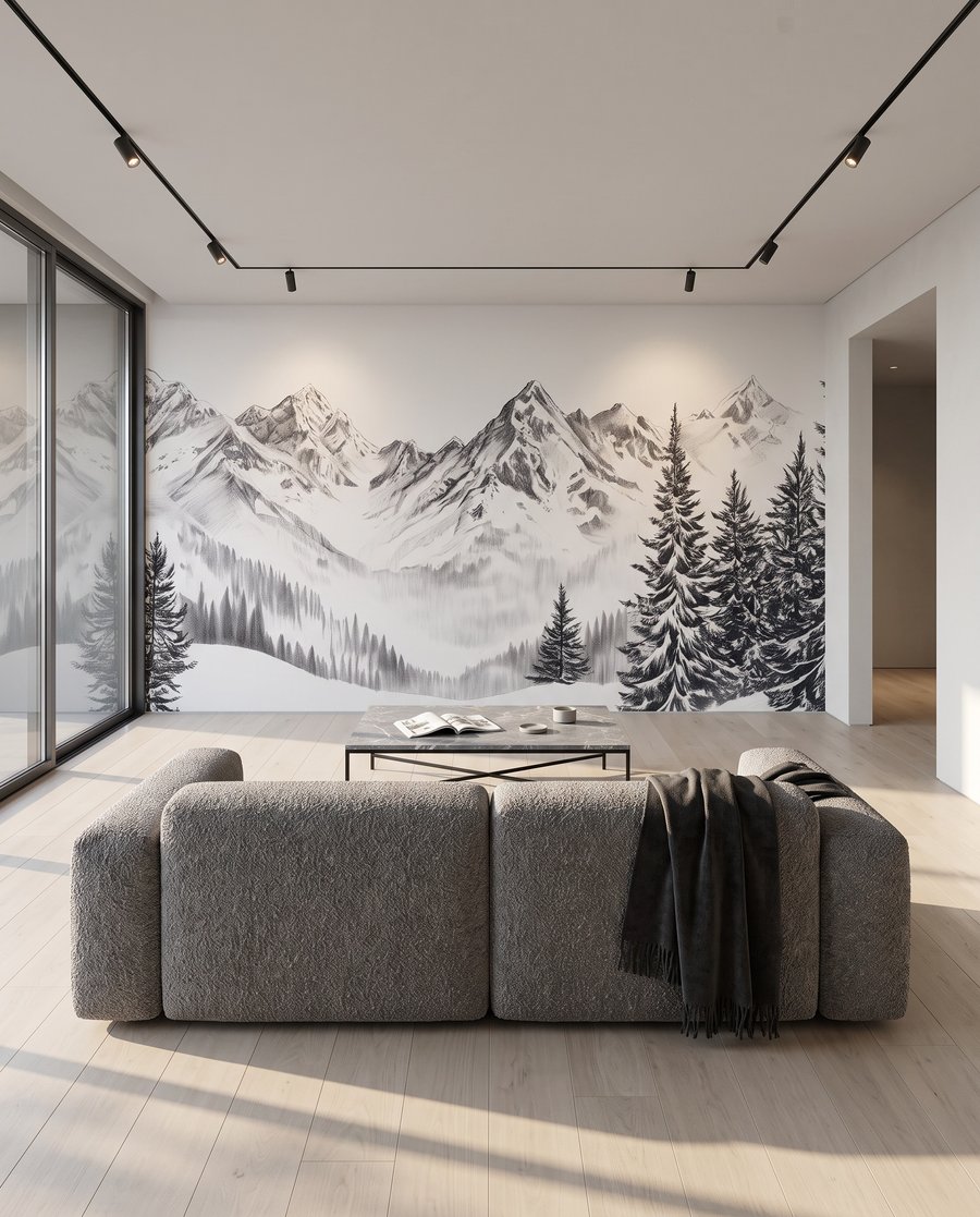 Cresta entre pinos oscuros — interior 4