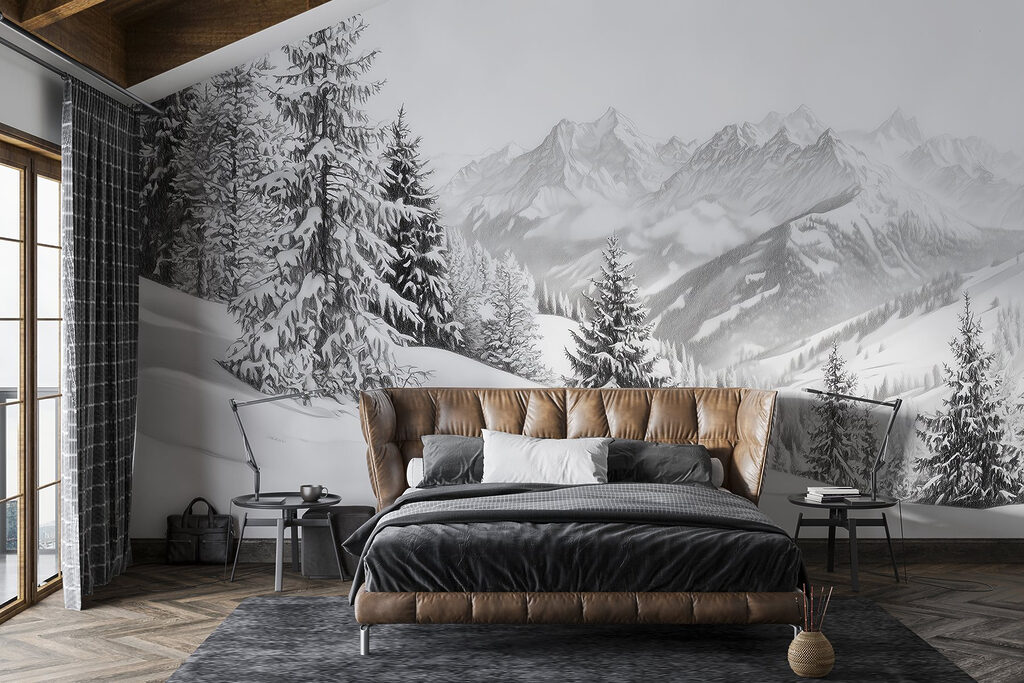 Ladera nevada con vistas — interior 5