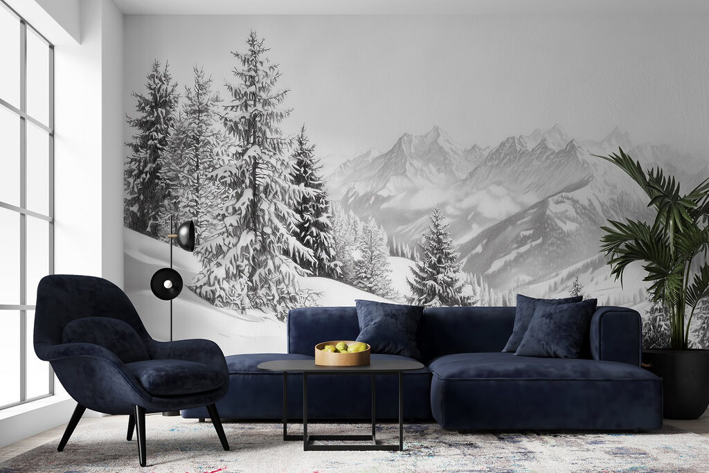 Ladera nevada con vistas — interior 2