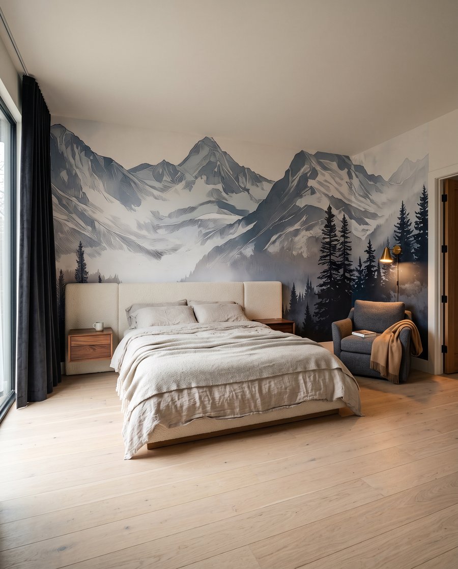 Lago sereno entre montañas — interior 2