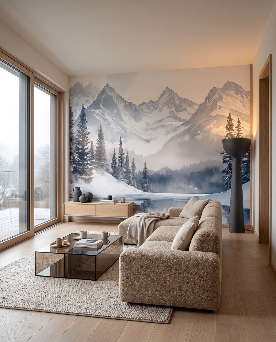 Lago sereno entre montañas — interior 3