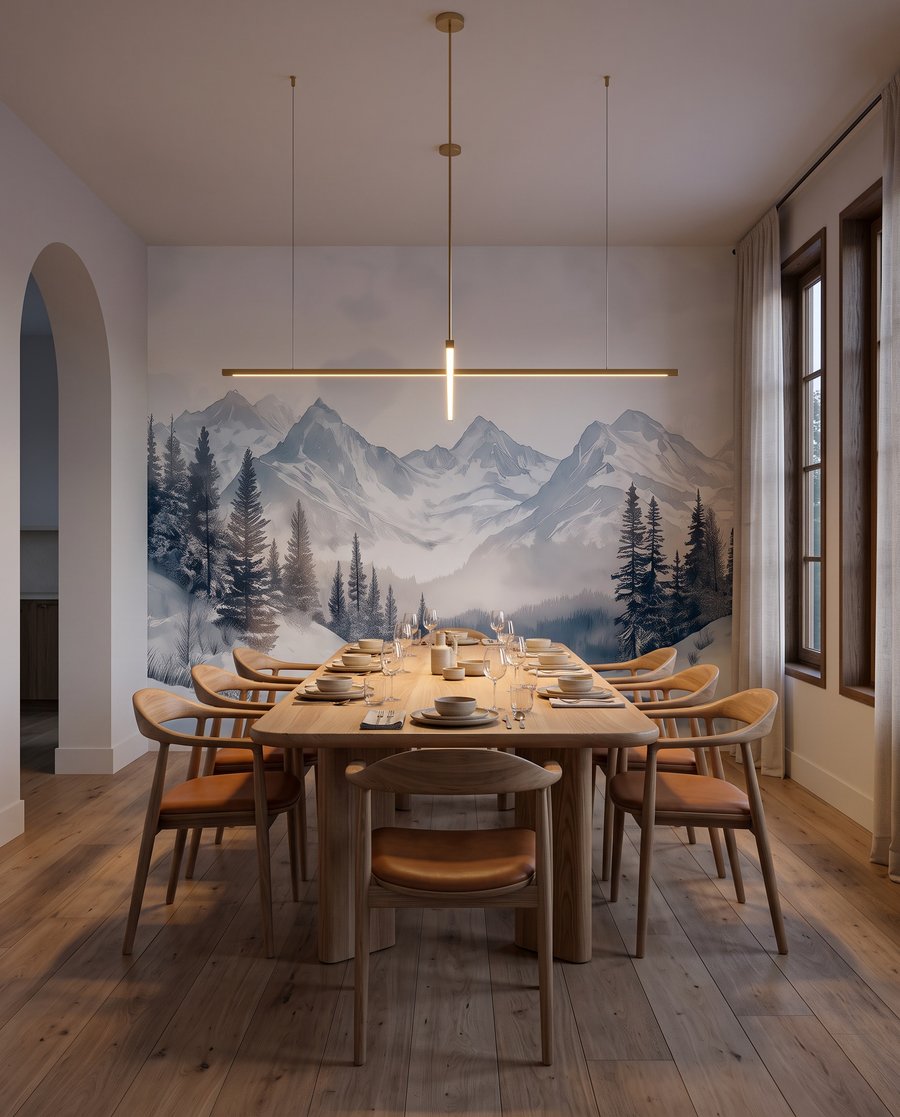 Lago sereno entre montañas — interior 6