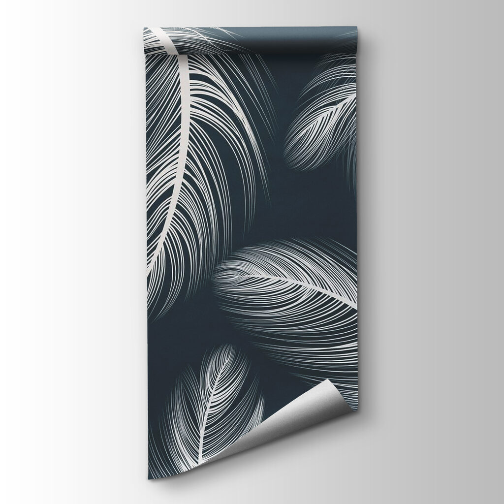 Plumas en movimiento — vista del producto