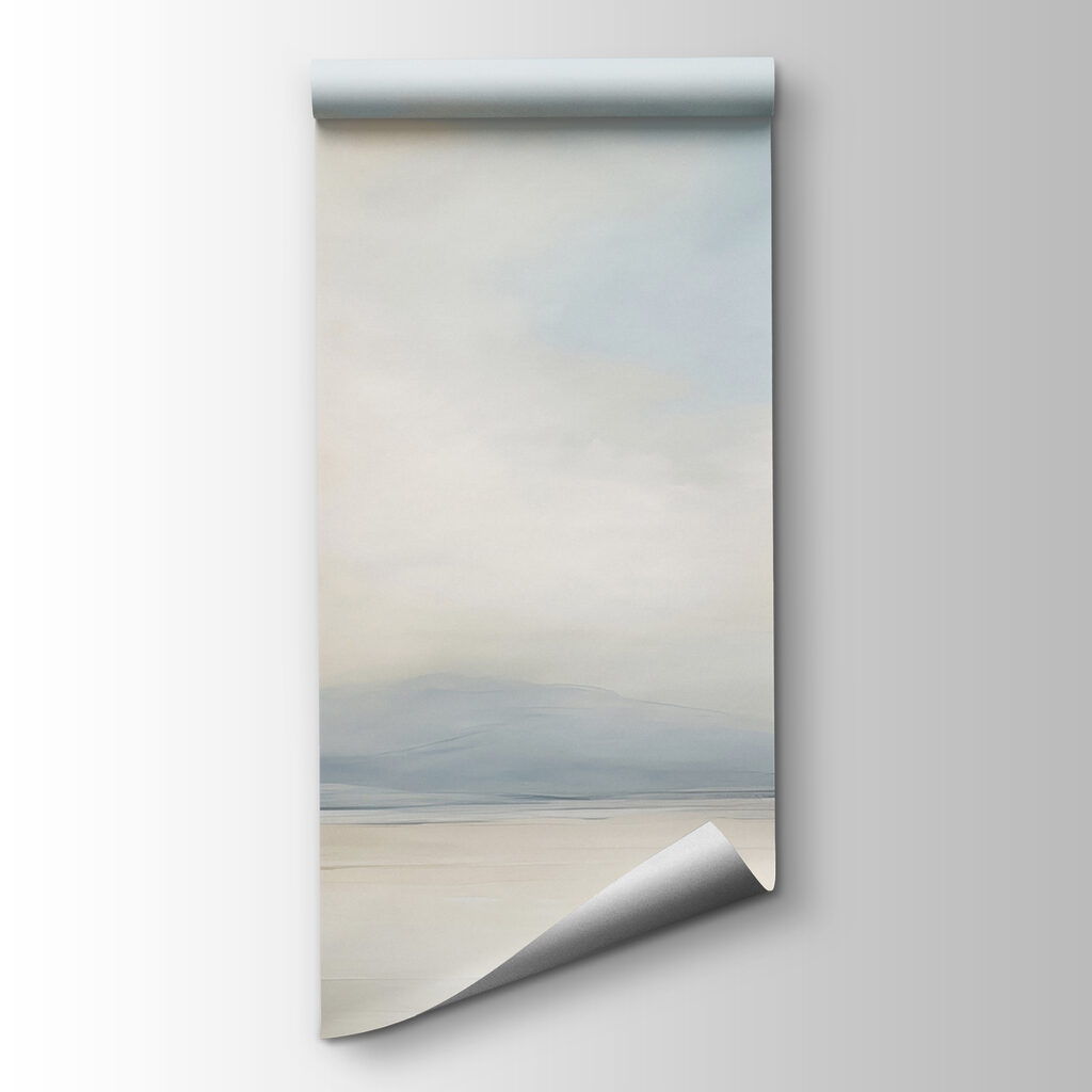 Orilla serena bajo nubes — vista del producto