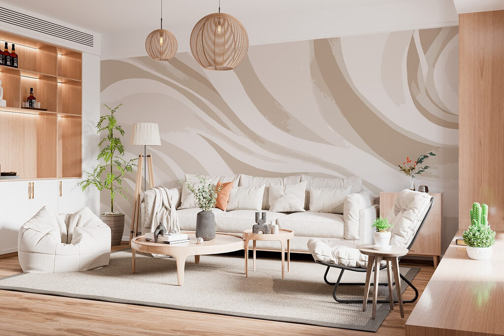 Bandas onduladas en movimiento — interior 1