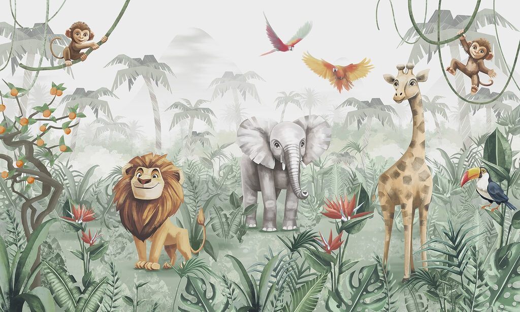 Fiesta en la selva — diseño completo