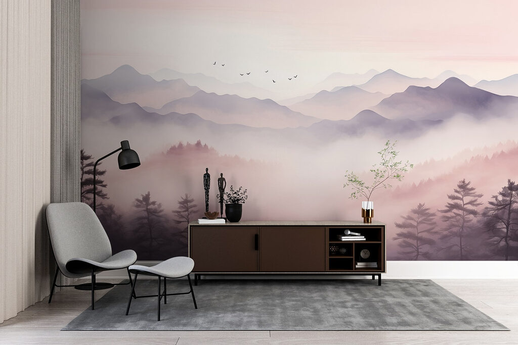 Valle en niebla rosa — interior 2