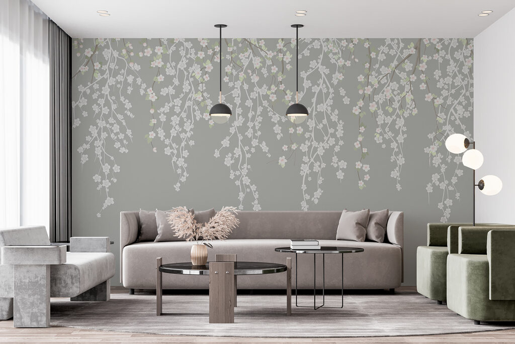 Guirnaldas florales colgantes — interior 3