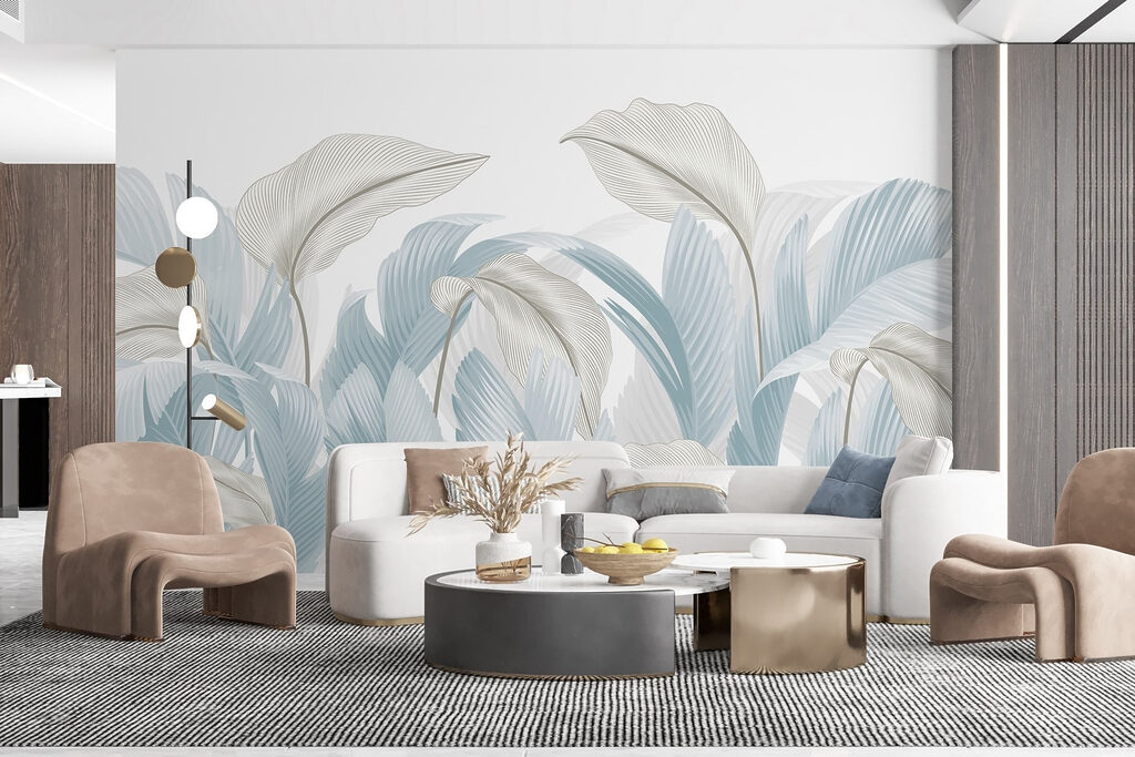 Hojas en capas suaves — interior 1