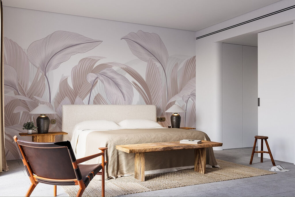 Hojas en capas suaves — interior 1