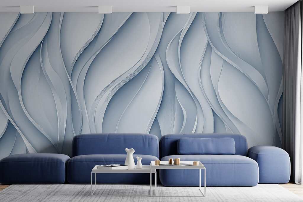 Formas onduladas como llamas — interior 3