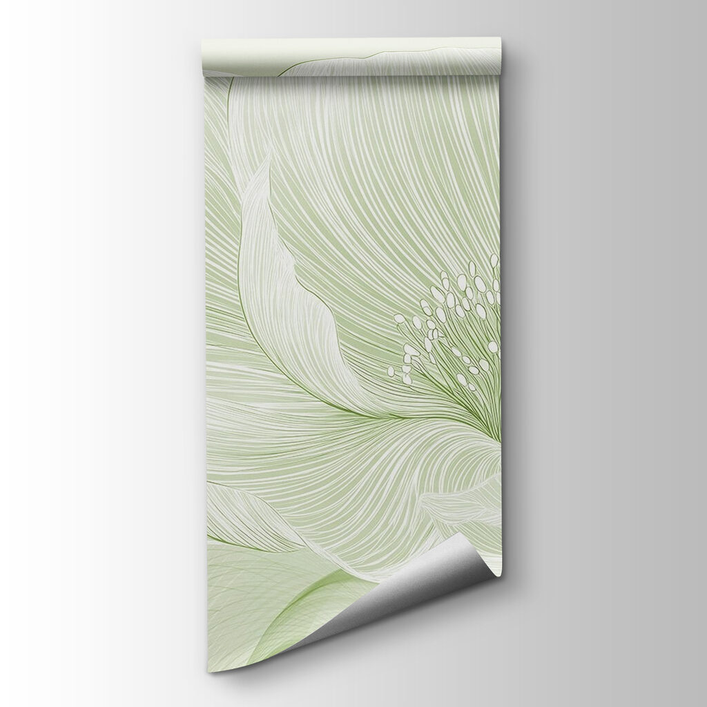 Flor blanca abierta — vista del producto