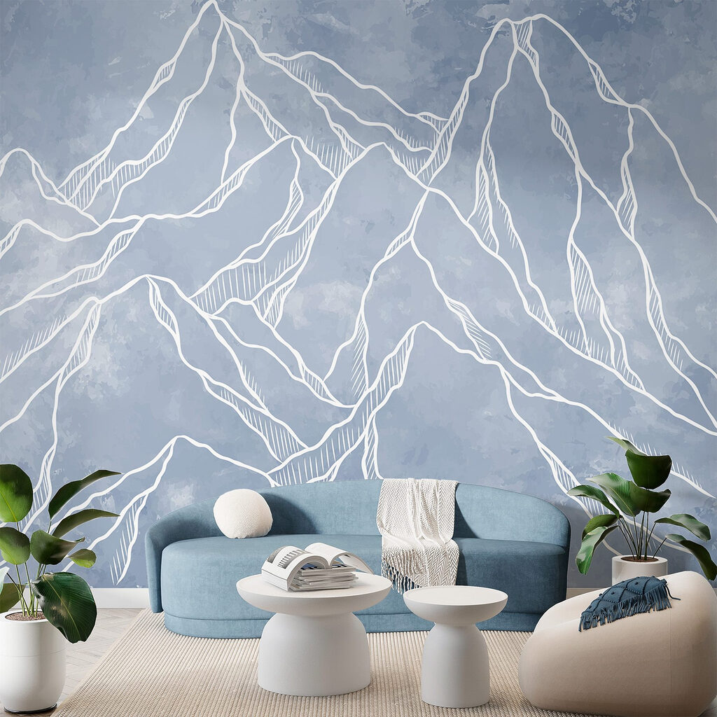 Líneas blancas de montaña — interior 1