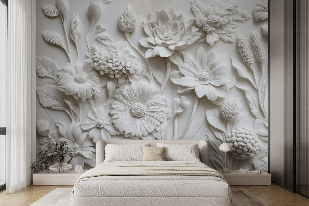 Flores blancas muy juntas — interior 2