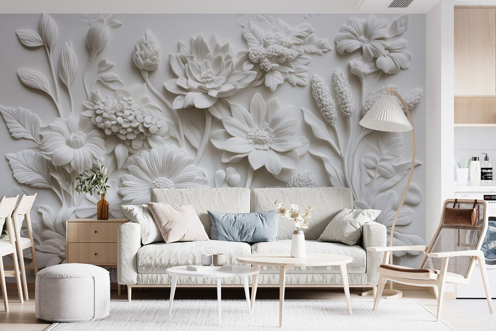 Flores blancas muy juntas — interior 4